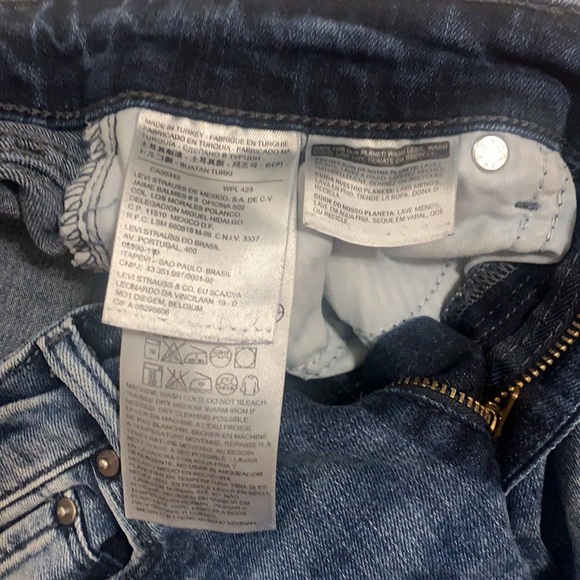 Levi’s Jeans straight leg size 2 - Picture 4 of 6
